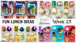 FUN School Lunch Ideas  What they Ate  JK K 1st grade 2nd Grade  Bunches of Lunches [upl. by Milla724]