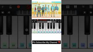 BTS DNA MV Easy Piano Tune  shorts [upl. by Castra]