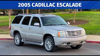 2005 CADILLAC ESCALADE  Exterior and interior videos [upl. by Onaivatco226]