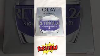 Olay Regenerist retinol 24 Night Cream Honest Review [upl. by Nanette]