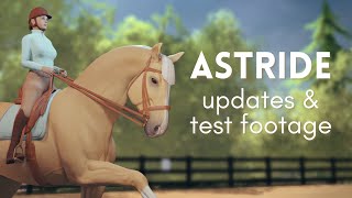 ASTRIDE UPDATE 🐴 Early Access Testing Gameplay Footage Horse Riding Equestrian Open World Game [upl. by Peyton]