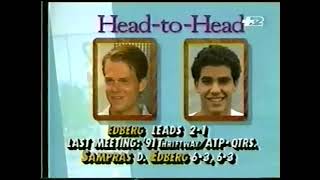 Cincinnati 1992 SF Sampras vs Edberg [upl. by Nanda]