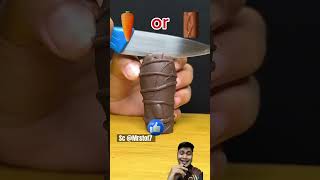 WORTEL ATAU CAKE ⁉️ Mrstof7 chocolate funny satisfying [upl. by Eugenle]