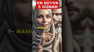 Allahın Affetmeyeceği 5 Günah hayalhanem sözlerköşkü dinivideolar dualar peygamber dua [upl. by Seugirdor]