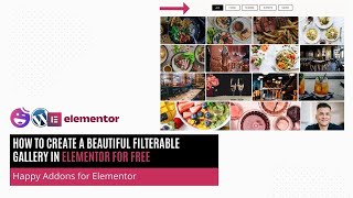 How to create a filterable gallery in Elementor for free [upl. by Enyaht]