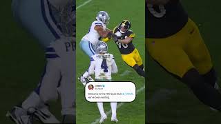 TJ Watt with 100 career sacks nfl sports fantasyfootball football collegefootball ncaafootball [upl. by Forkey120]