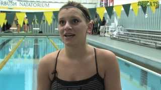 Preview  Swimming and Diving 2014 America East Championship [upl. by Aenad]