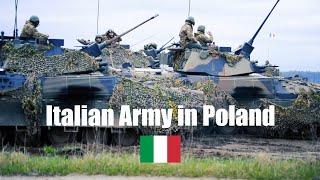 Italian Army Troops join NATO allies for Major Exercise  Poland [upl. by Anen]