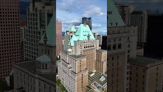 Gargoyles at Fairmont Hotel Vancouver [upl. by Obola]