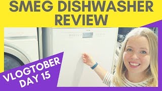 SMEG DF612AEW DISHWASHER REVIEW  VLOGTOBER 15 [upl. by Petey768]