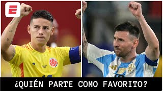 ARGENTINA vs COLOMBIA LA GRAN FINAL DE LA COPA AMÉRICA ¿quién llega como favorito  Exclusivos [upl. by Hurley180]