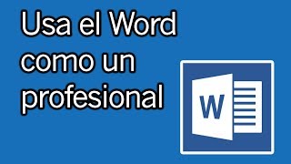 Haz trabajos tesis documentos profesionales y más con WORD [upl. by Eanar]