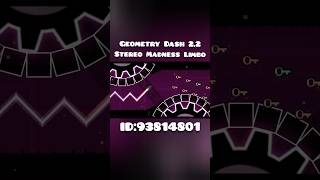 Stereo Madness Limbo  Geometry Dash 22 geometrydash gd shorts short [upl. by Lyle]