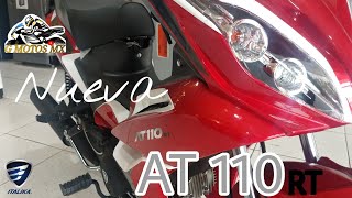 Review Nueva Italika AT 110 RT  G MOTOS MX 🏍️ [upl. by Ecnarual]