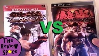 Tekken Dark Resurrection VS Tekken 6 PSP Review amp Comparison [upl. by Jarret]