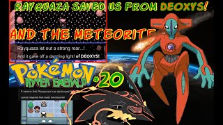 SPACE TRAVELING With RAYQUAZA   Pokemon Hyper Emerald  Lost Artifacts 20 TRANSLATED [upl. by Aitnahc438]