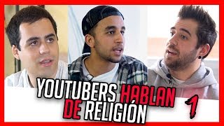 YOUTUBERS hablan de RELIGIÓN 1  AURONPLAY CdeCIENCIA HAMZA ZAIDI [upl. by Alohcin]