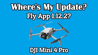 DJI Fly App Update 1122 for the DJI Mini 4 Pro [upl. by Dibbell]