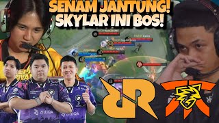 THIS IS SKYLAAARRRR  SENAM JANTUNG COK  RRQ HOSHI VS FNATIC ONIC PH MATCH 2  ESL SPS [upl. by Christi]