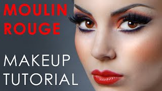 Makeup Tutorial  Moulin Rouge Makeup  MakeUp Atelier Paris [upl. by Seyer447]