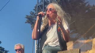 Patti Smith at Hardly Strictly Bluegrass 2024 Golden Gate Park SF [upl. by Aurthur]