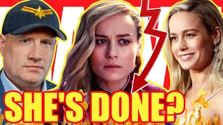 Brie Larson Is DONE With Captain Marvel  The Marvels Trackinf For The WORST MCU Opening EVER [upl. by Guy]