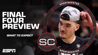 Mens Final Four Preview 👉 NC State vs Purdue amp Alabama vs UConn 🏀  SportsCenter [upl. by Andriana]