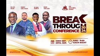 BREAKTHROUGH CONFERENCE 2024  DAY THREE  25TH SEPTEMBER 2024 [upl. by So650]