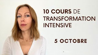 TRANSFORMATION INTENSIVE  5 OCTOBRE  Yoga du Visage  Facebuilding [upl. by Rozelle141]