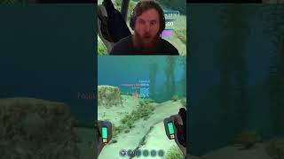 First Time in a PRAWN in Subnautica gaming subnautica thalassophobia ocean funny viral [upl. by Renado]