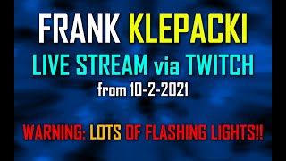 Frank Klepacki LiveStream Show from 1022021 [upl. by Amadas335]