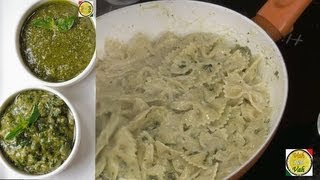 Pesto Pasta Recipe  By Vahchef  vahrehvahcom [upl. by Pierrepont]