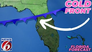 Florida Forecast Cold Front To Keep Storms In Parts Of Florida New Area To Watch In Tropics [upl. by Elena]