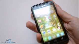 Обзор Alcatel One Touch 993D OT993D review [upl. by Ellynad432]