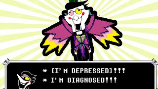 Deltarune Ch 2 but its made with an AI Spamton NEO goes to the psychiatrist  Pt 4 [upl. by Eninaej534]