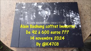 Alain Bashung coffret Immortel de 92 à 600 euros  14 novembre 2024 by K47CB [upl. by Bodi]