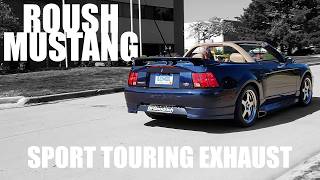 200104 Roush Mustang MRT Sport Touring HPipe Side Exit Exhaust for Stage 1 2 3 [upl. by Nalyorf]