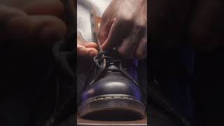 How to lace your boots Ladder lacing [upl. by Anabel854]