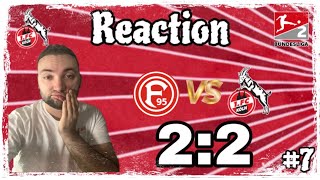 1 FC Köln vs Fortuna Düsseldorf 22  Wer seine Chancen nicht macht wird bestraft Reaction [upl. by Jocelyne]