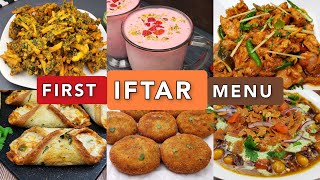 Iftar Recipes Try Something Easy for First Iftar❗️Ramadan Iftar Menu By Aqsas Cuisine Chaat Kabab [upl. by Aretahs]