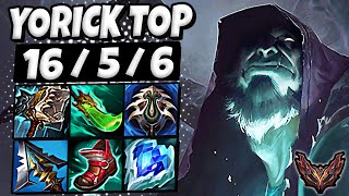 Yorick vs Jayce  TOP  Lol Korea Grandmaster Patch 142 ✅ [upl. by Anaugahs]