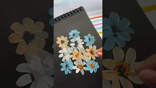 N Letter Painting 🎨 youtubeshorts shorts painting letterpainting craft flowers colors art [upl. by Yessac790]