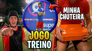 USEI MINHA CHUTEIRA NOVA NO TREINO PRA SUPERCOPA DESIMPEDIDOS [upl. by Loram]