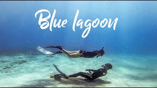 Bali Freedive  Dancing in the deep water  Blue Lagoon [upl. by Xavier]