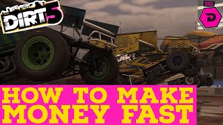 How To Earn Cash FAST On Dirt 5 [upl. by Oratnek759]