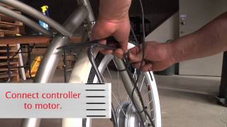 STEP 5  Wiring Your Electric Bike Kit [upl. by Aivax]