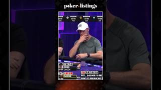 Davies gets his trips paid off for a HUGE pot poker cooler pokergo [upl. by Akimehs]