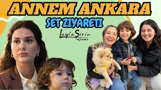 Annem Ankara Dizi Seti Ziyareti dizi set EdizGülsuyu annemankara mehmetgünsür bergüzarkorel [upl. by Ardnuassak877]