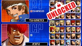 The king of fighters 2002 unlock all characters  PlayStation 2 kof 2002 [upl. by Inavihs]