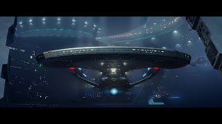 First Flight of the USS Titan  Star Trek Picard 3x01 Clip ► 4K [upl. by Aicilak23]